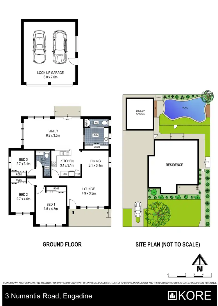 Floorplan of Homely house listing, 3 Numantia Road, Engadine NSW 2233