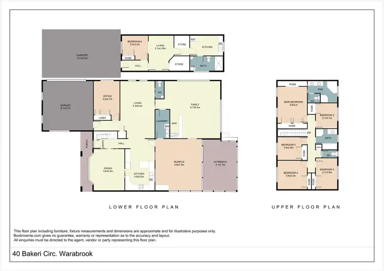 Floorplan of Homely house listing, 40 Bakeri Circuit, Warabrook NSW 2304