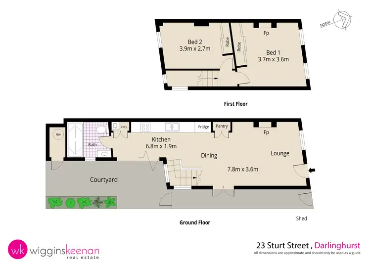 Floorplan of Homely house listing, 23 Sturt Street, Darlinghurst NSW 2010