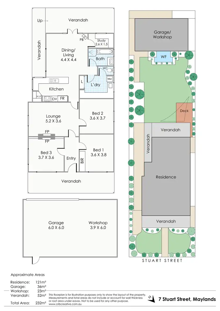Floorplan of Homely house listing, 7 Stuart Street, Maylands WA 6051