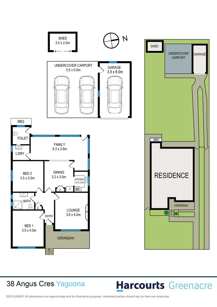 Floorplan of Homely house listing, 38 Angus Cres, Yagoona NSW 2199