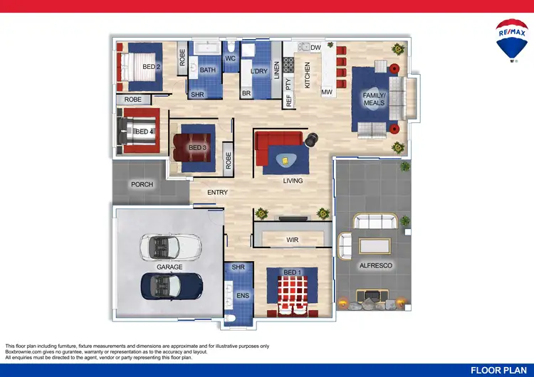 Floorplan of Homely house listing, 15 Corymbia Way, Banksia Beach QLD 4507