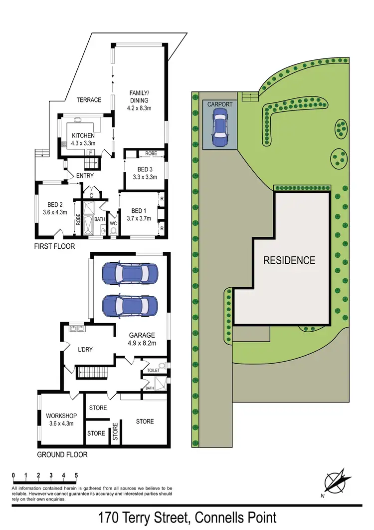 Floorplan of Homely house listing, 170 Terry Street, Connells Point NSW 2221