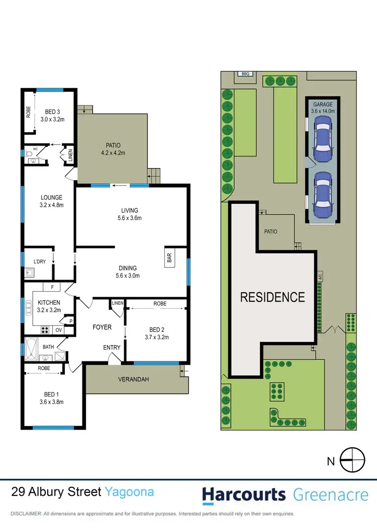 Floorplan of Homely house listing, 29 Albury St, Yagoona NSW 2199