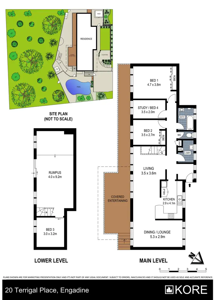 Floorplan of Homely house listing, 20 Terrigal Place, Engadine NSW 2233