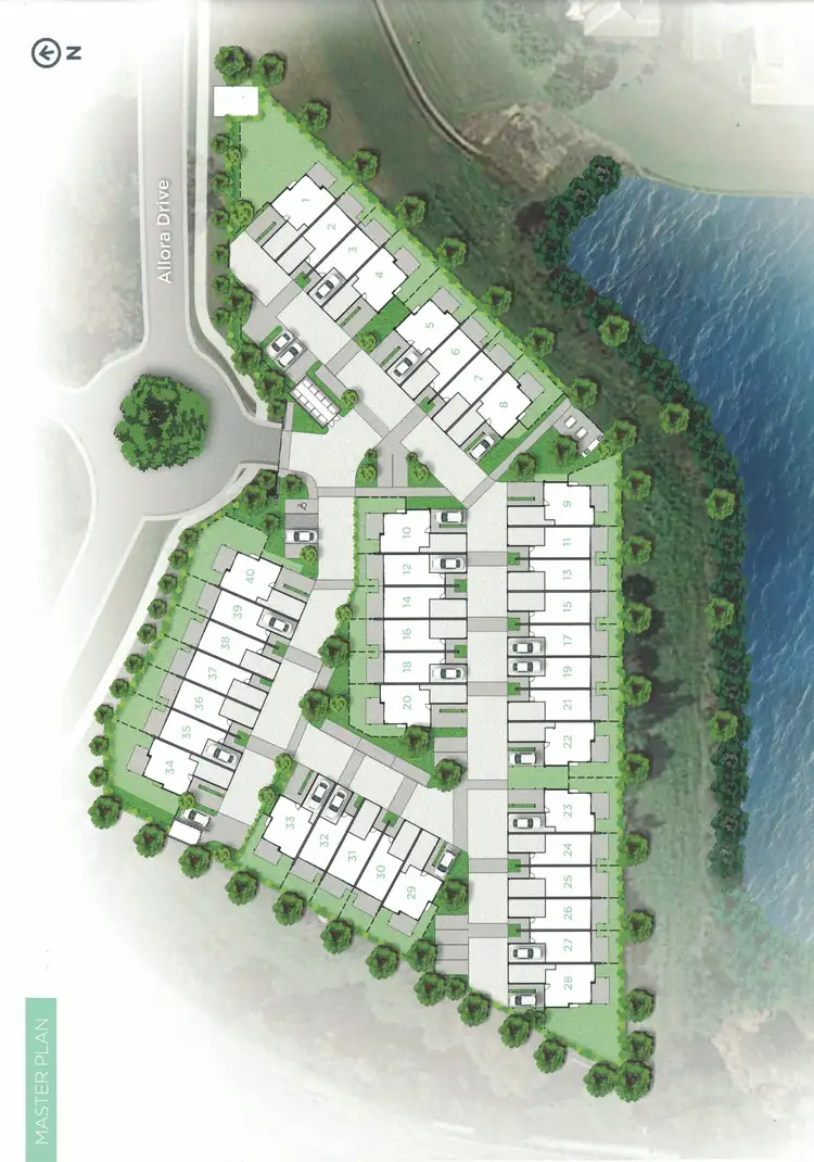 Floorplan of Homely townhouse listing, 9/2 Allora Drive, Maroochydore QLD 4558