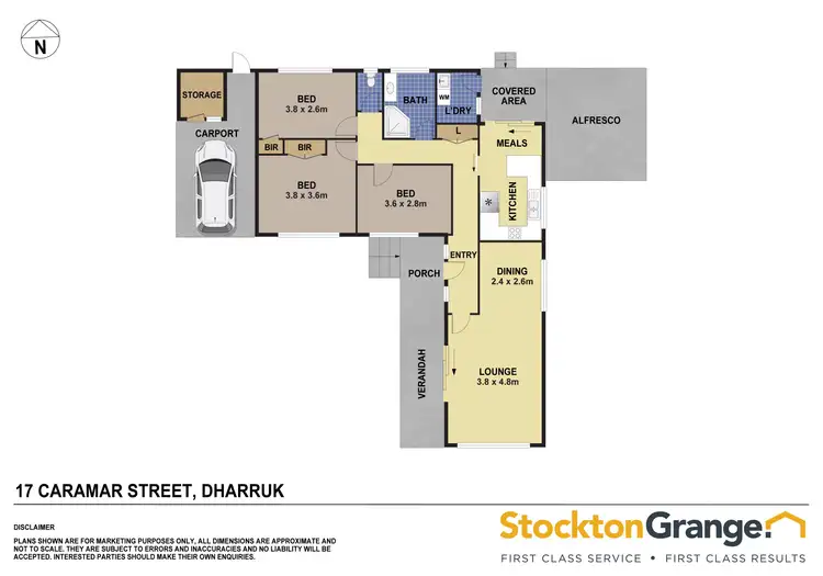 Floorplan of Homely house listing, 17 Caramar Street, Dharruk NSW 2770