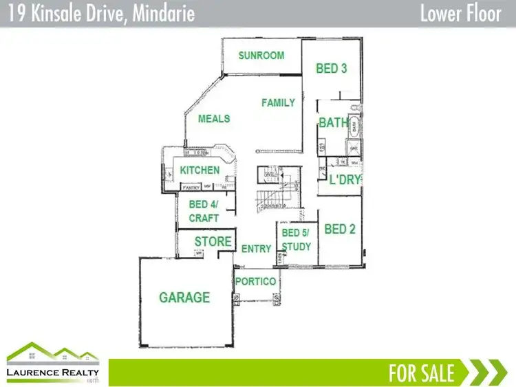 Floorplan of Homely house listing, 19 Kinsale Drive, Mindarie WA 6030