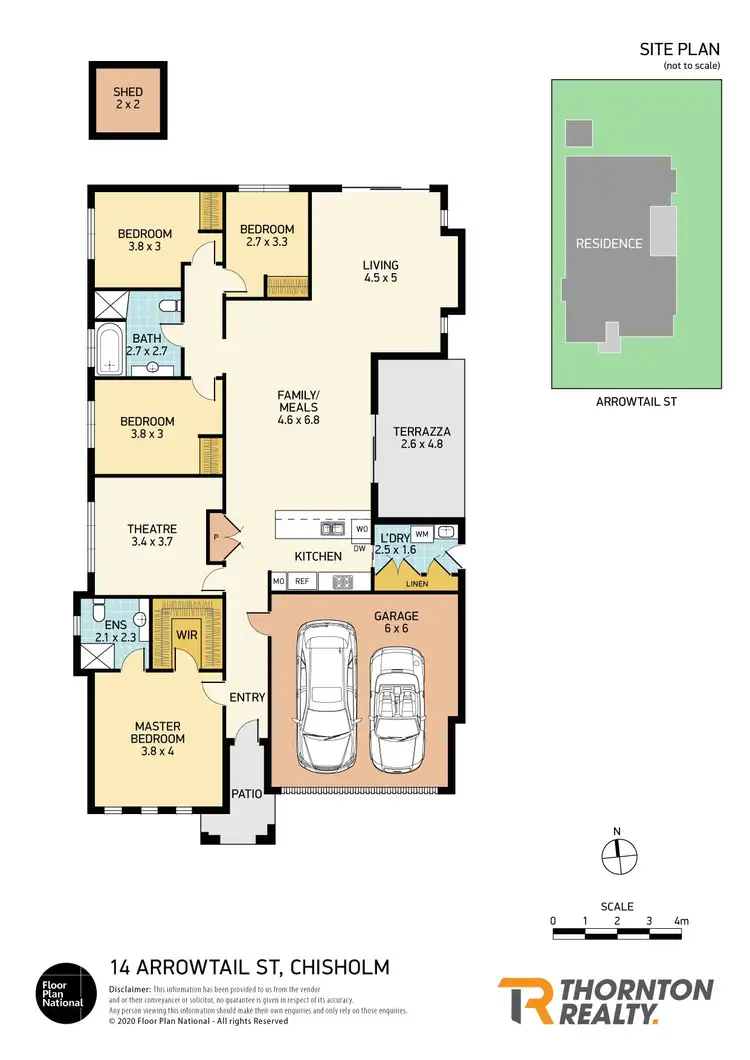 Floorplan of Homely house listing, 14 Arrowtail Street, Chisholm NSW 2322