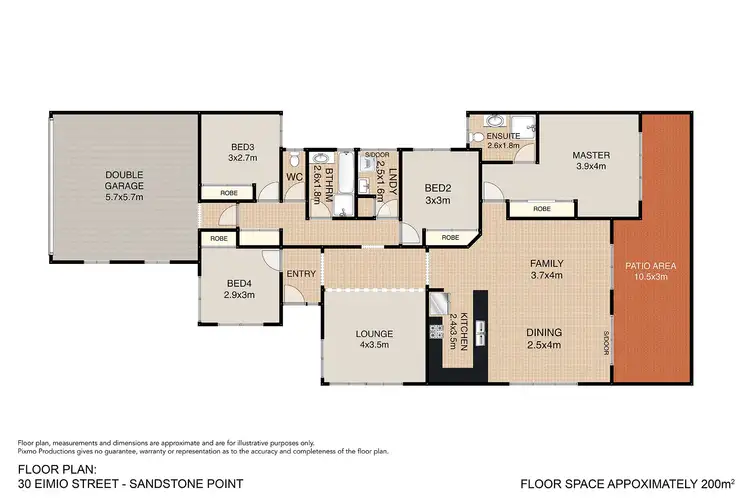Floorplan of Homely house listing, 30 Eimeo Place, Sandstone Point QLD 4511