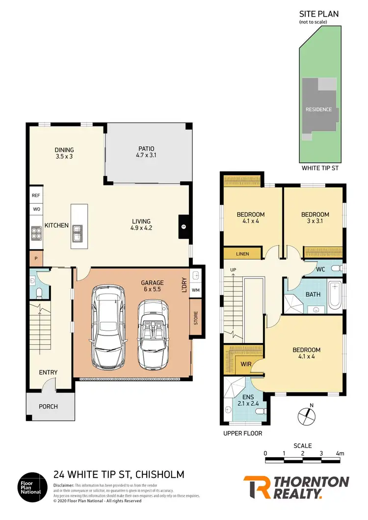 Floorplan of Homely house listing, 24 Whitetip Street, Chisholm NSW 2322
