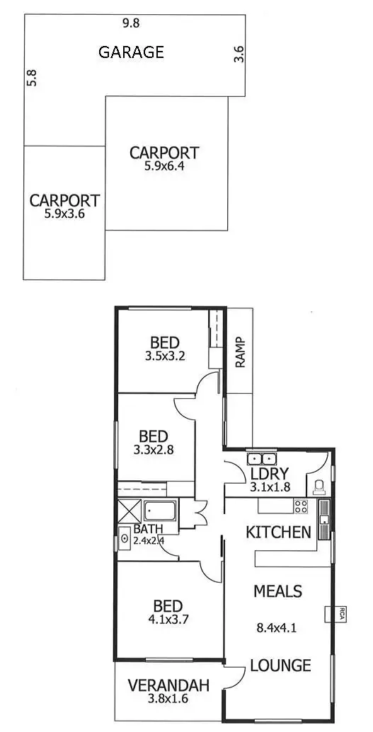 Floorplan of Homely house listing, 11A. Mary Terrace, Murray Bridge SA 5253