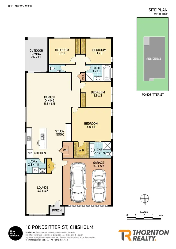 Floorplan of Homely house listing, 10 Pondsitter Street, Chisholm NSW 2322