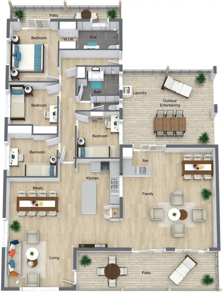 Floorplan of Homely house listing, 32 Cairnwell Street, Smithfield QLD 4878