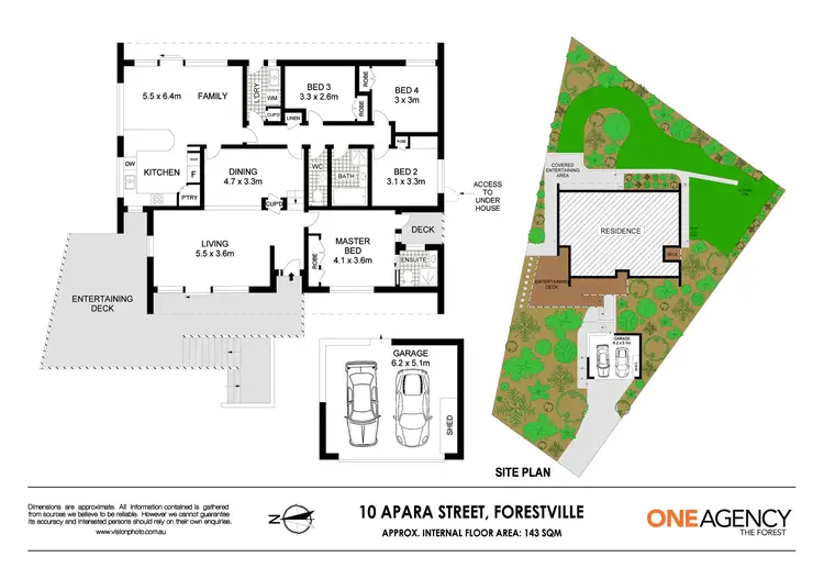 Floorplan of Homely house listing, 10 Apara Street, Forestville NSW 2087