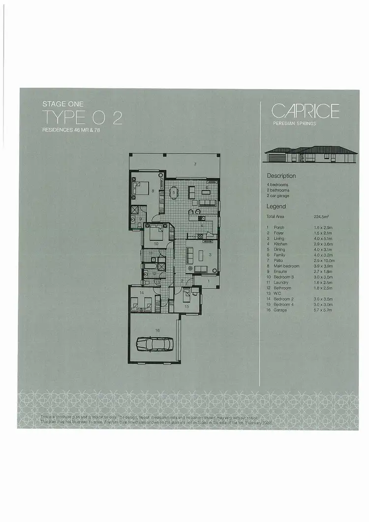 Floorplan of Homely house listing, 46/15 Dunes Court, Peregian Springs QLD 4573