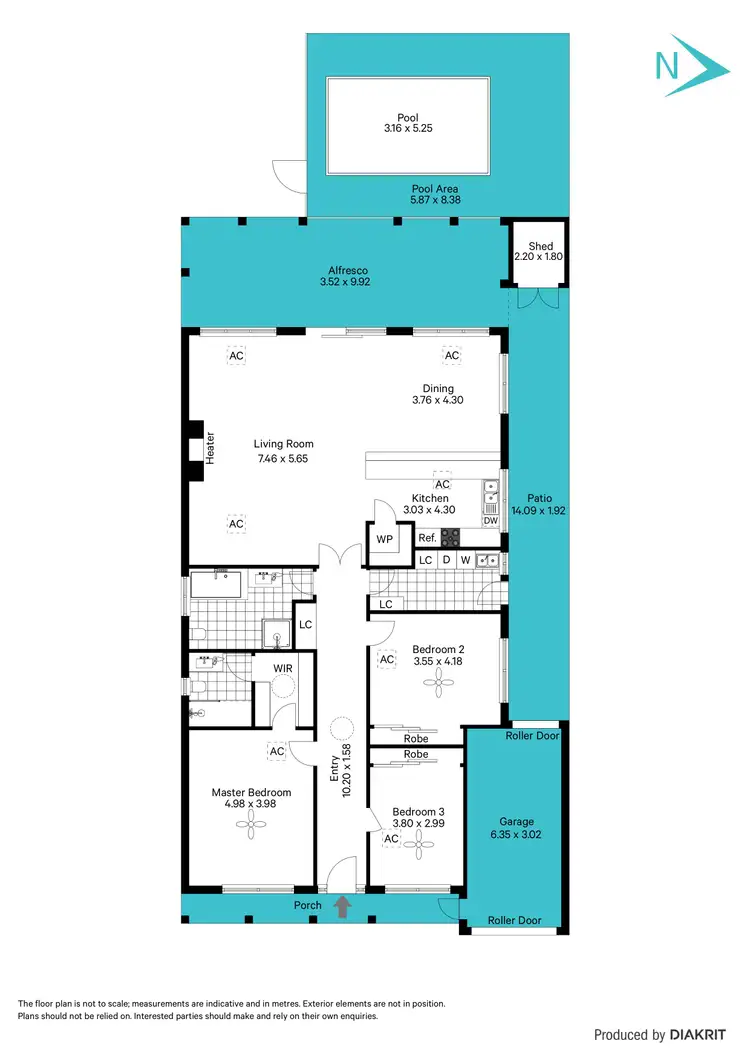 Floorplan of Homely house listing, 82 Acacia Street, Seacliff SA 5049