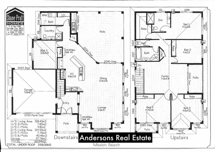 Floorplan of Homely house listing, 2 Wongaling Beach Rd, Wongaling Beach QLD 4852