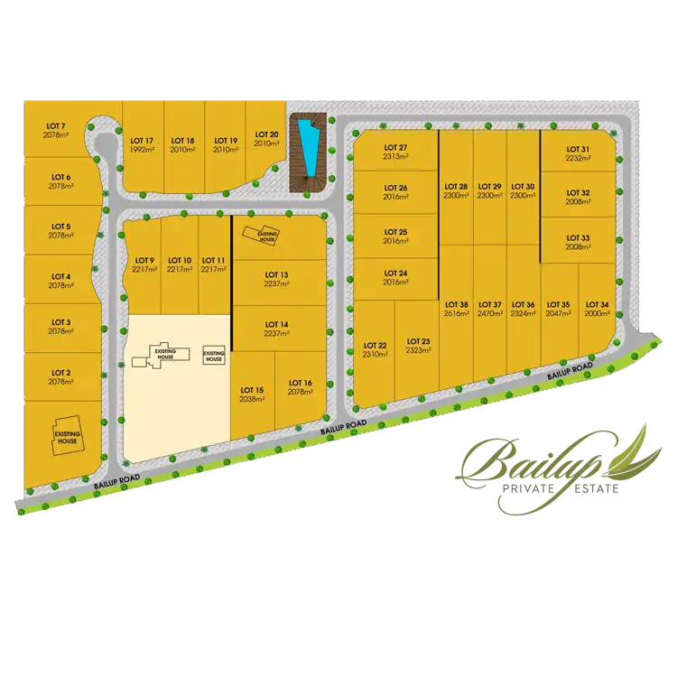 Floorplan of Homely land listing, Lot 2-7 Bailup Road, Wooroloo WA 6558