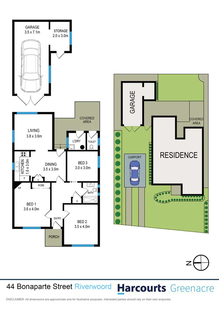 Floorplan of Homely house listing, 44 Bonaparte Street, Riverwood NSW 2210