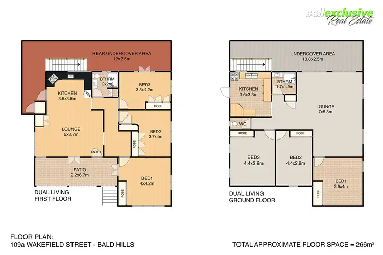 Floorplan of Homely house listing, 109 A Wakefield Street, Bald Hills QLD 4036