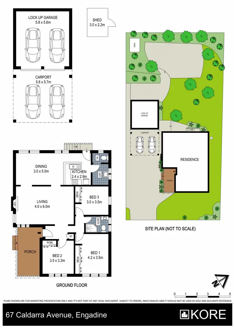 Floorplan of Homely house listing, 67 Caldarra Ave, Engadine NSW 2233