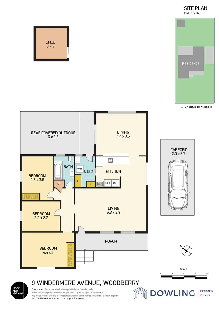 Floorplan of Homely house listing, 9 Windermere Avenue, Woodberry NSW 2322