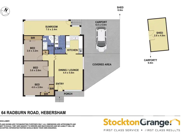 Floorplan of Homely house listing, 64 Radburn Road, Hebersham NSW 2770