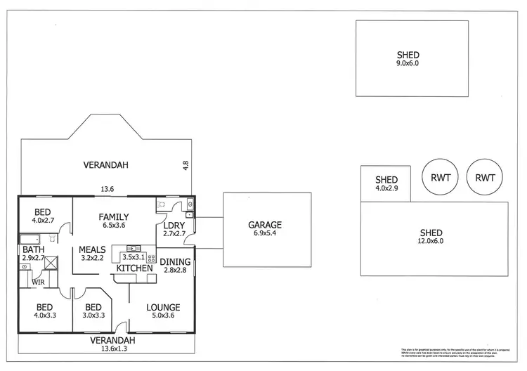 Floorplan of Homely house listing, 44 Thule Drive, Murray Bridge SA 5253