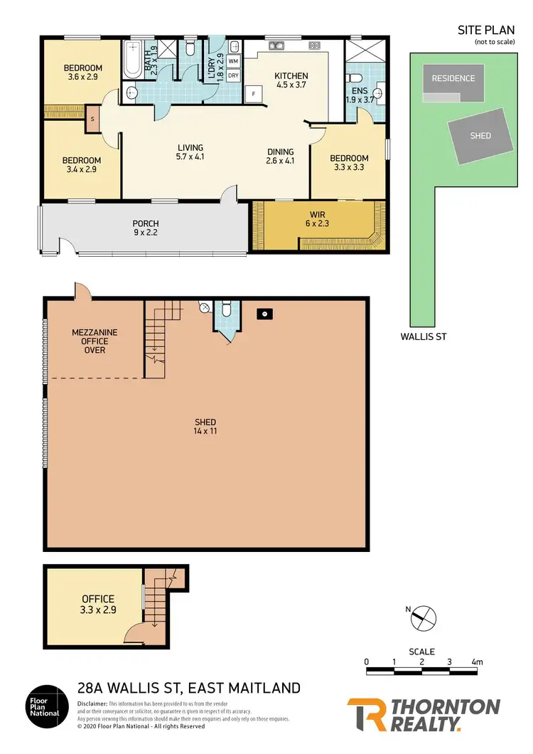 Floorplan of Homely house listing, 28a Wallis Street, East Maitland NSW 2323