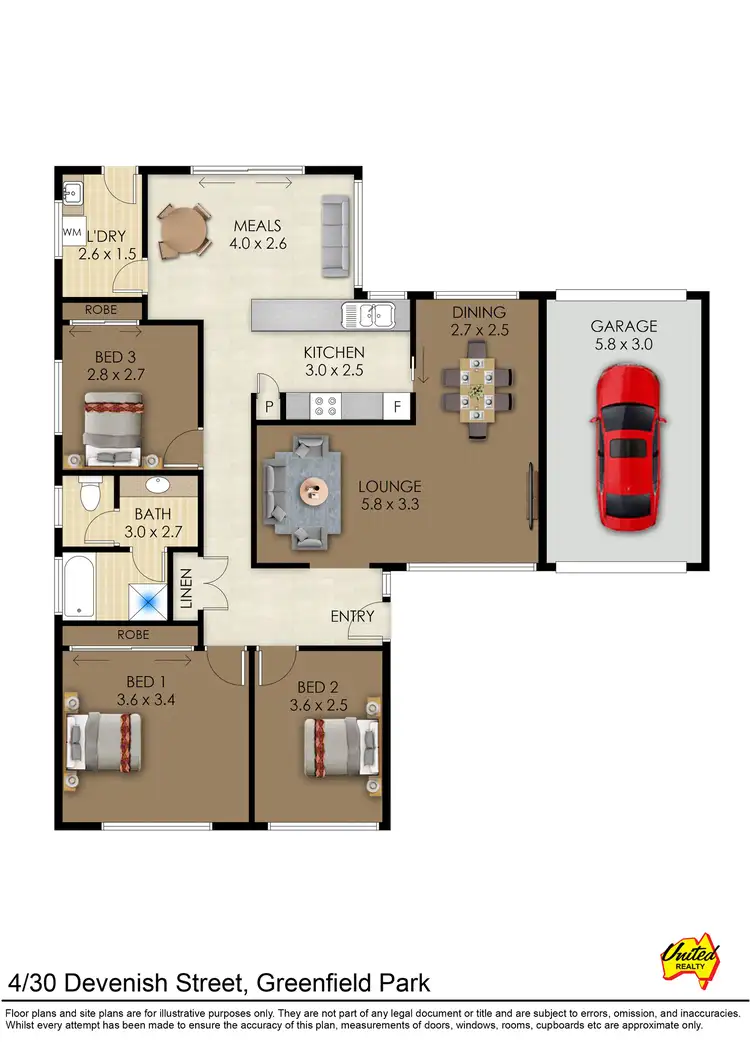 Floorplan of Homely house listing, 4/30 Devenish Street, Greenfield Park NSW 2176
