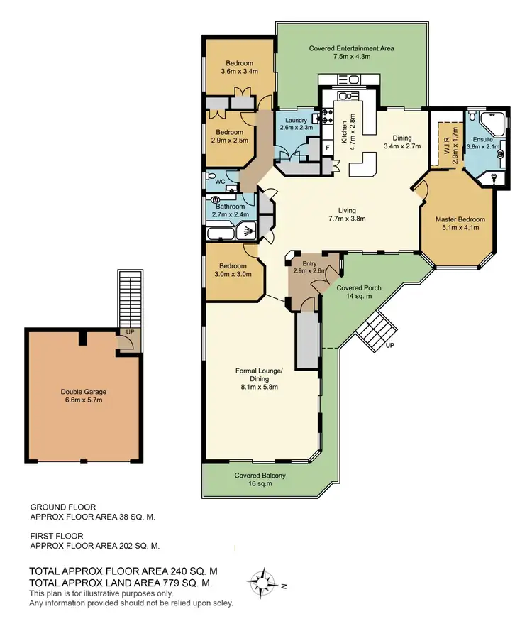 Floorplan of Homely house listing, 8 Camberwell Circuit, Robina QLD 4226
