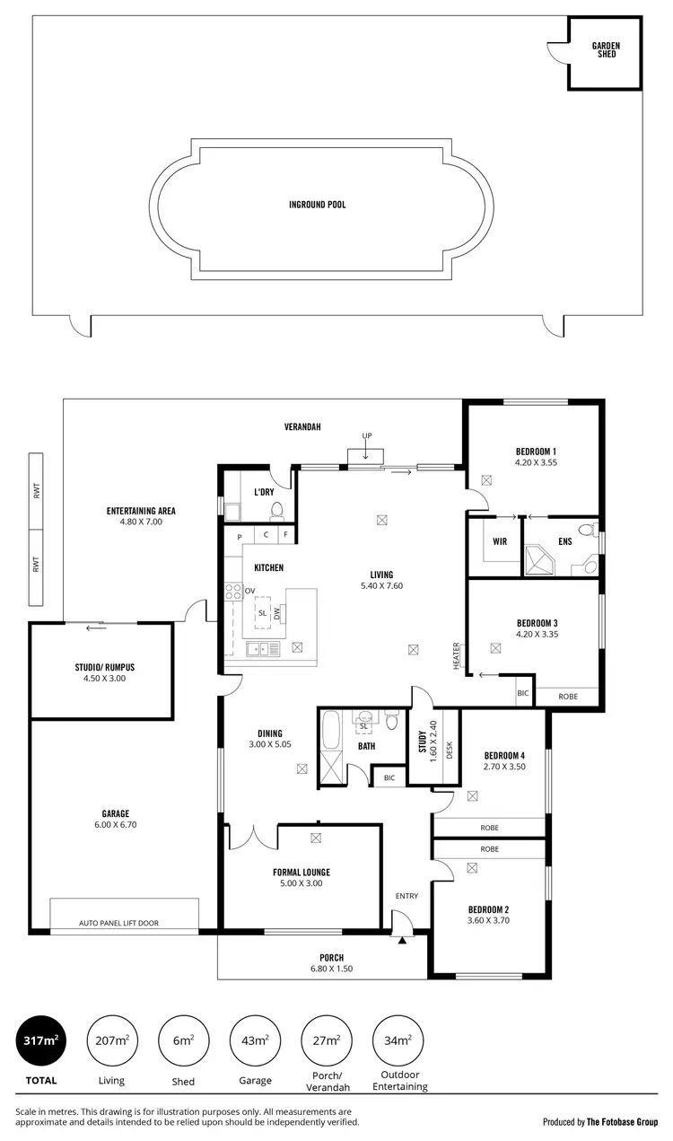 Floorplan of Homely house listing, 7 Lynmouth Avenue, North Brighton SA 5048