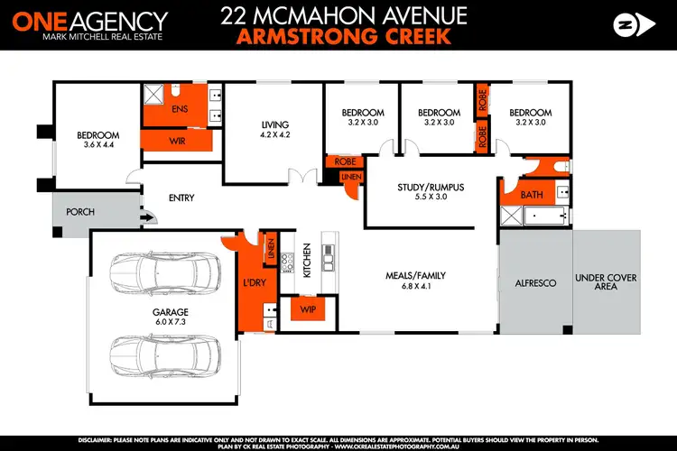Floorplan of Homely house listing, 22 McMahon Avenue, Armstrong Creek VIC 3217