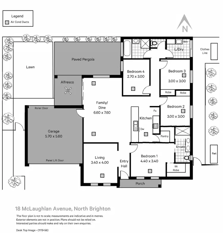 Floorplan of Homely house listing, 18 McLaughlan Avenue, North Brighton SA 5048