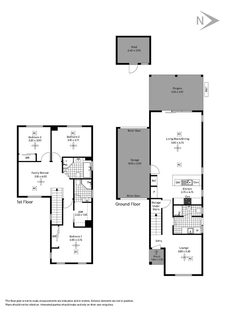 Floorplan of Homely house listing, 46B Wood Street, Kurralta Park SA 5037