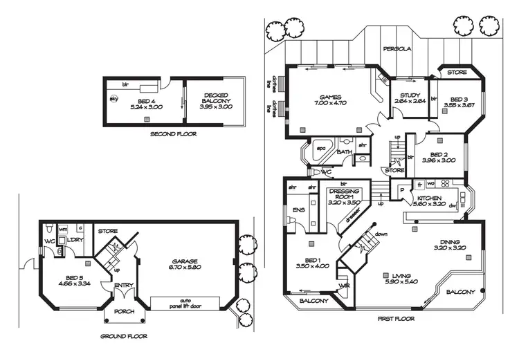 Floorplan of Homely house listing, 10 Royston Crescent, Seacombe Heights SA 5047
