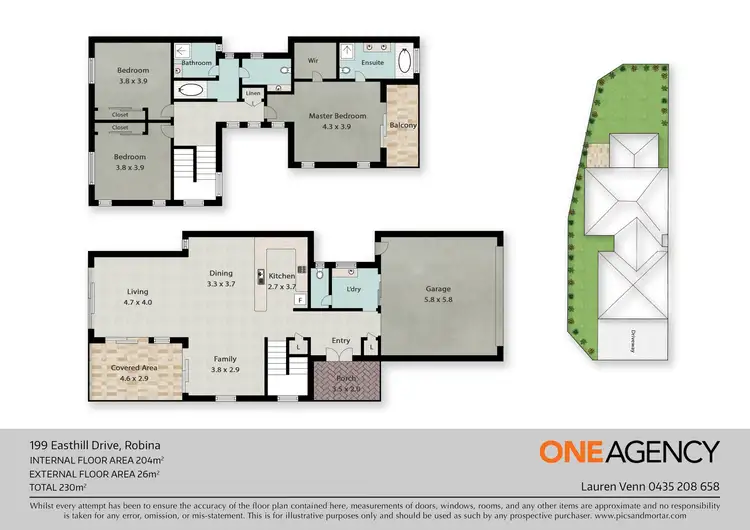 Floorplan of Homely townhouse listing, 199 Easthill Drive, Robina QLD 4226
