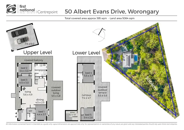 Floorplan of Homely house listing, 50 Albert Evans Drive, Worongary QLD 4213