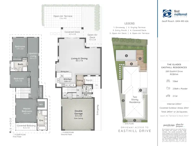 Floorplan of Homely house listing, 289 Easthill Drive, Robina QLD 4226