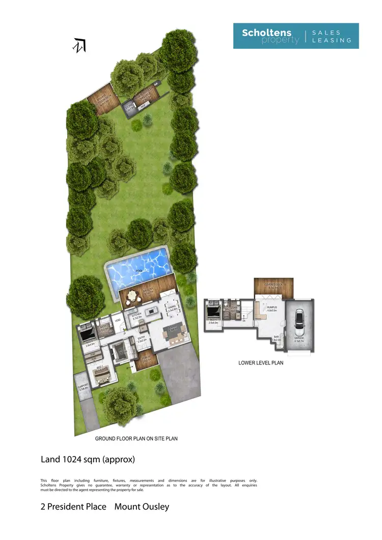 Floorplan of Homely house listing, 2 President Place, Mount Ousley NSW 2519