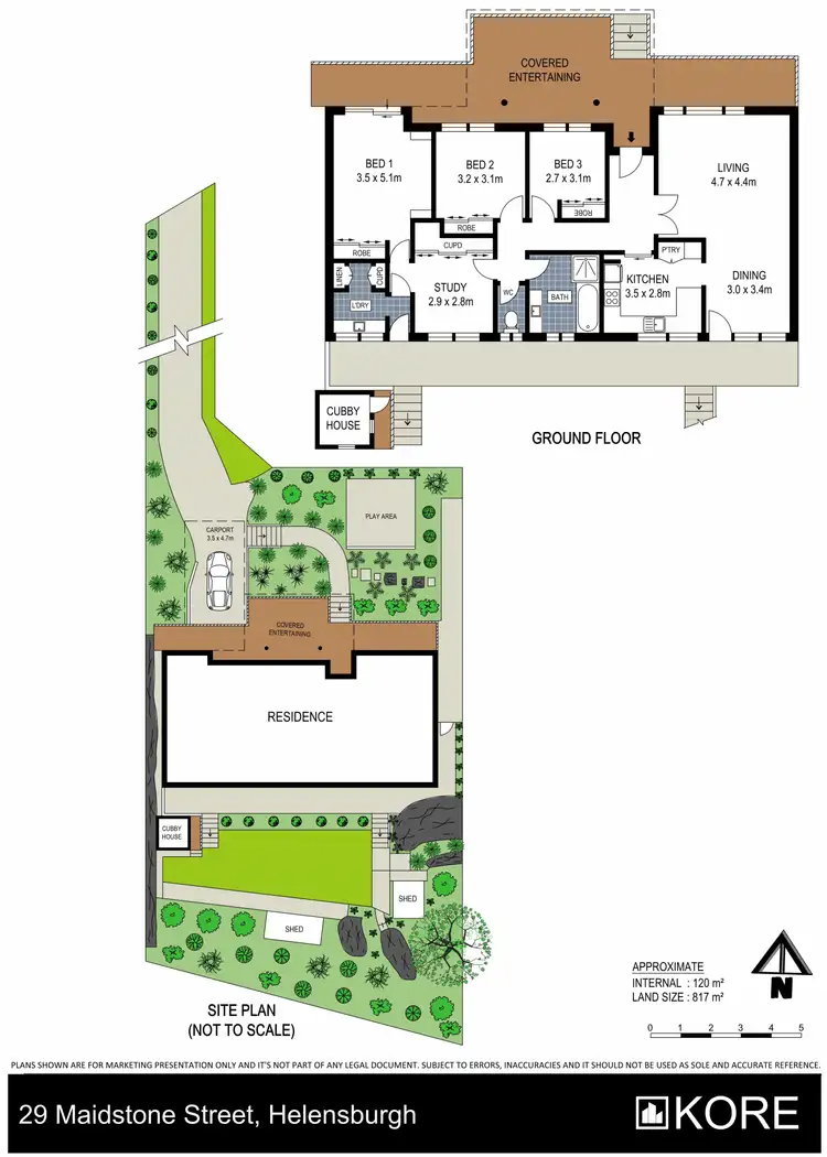 Floorplan of Homely house listing, 29 Maidstone Street, Helensburgh NSW 2508