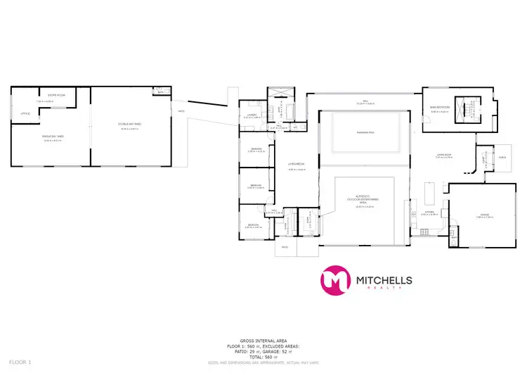 Floorplan of Homely house listing, 22 Blue Lagoon Way, Dundowran Beach QLD 4655