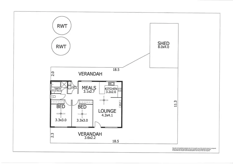 Floorplan of Homely house listing, 189 Avoca Dell Drive, Murray Bridge SA 5253