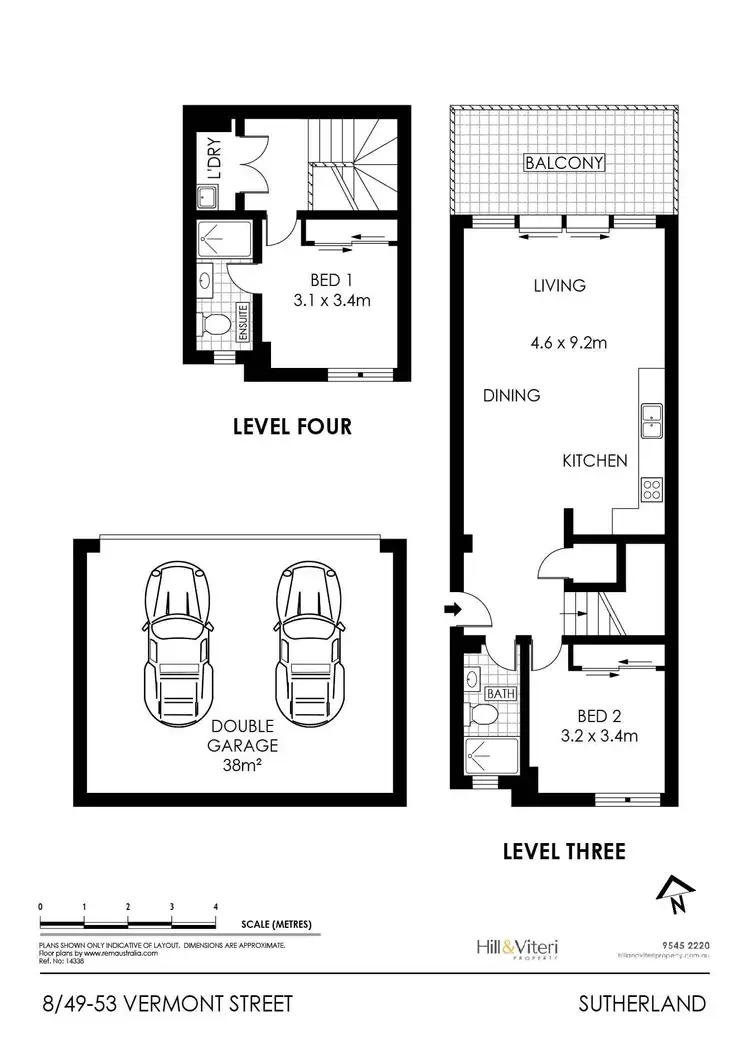 Floorplan of Homely apartment listing, 8/49-53 Vermont Street, Sutherland NSW 2232