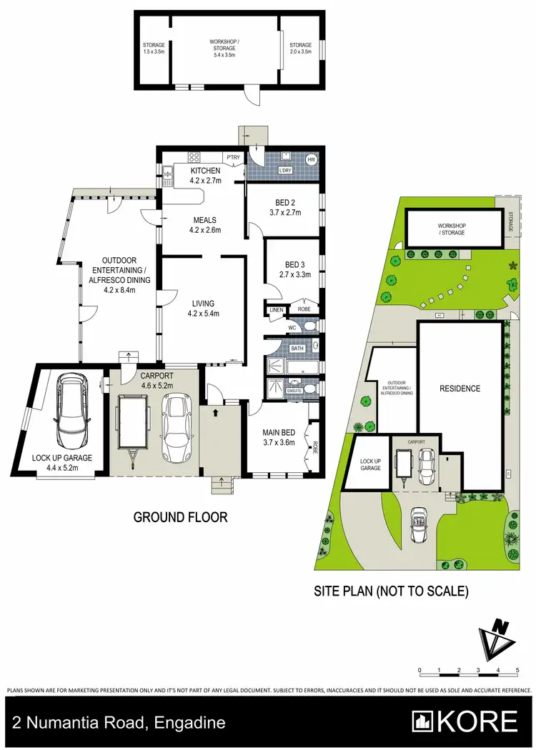 Floorplan of Homely house listing, 2 Numantia Road, Engadine NSW 2233