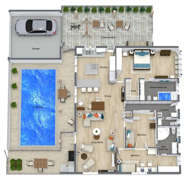 Floorplan of Homely house listing, 42 Valmadre Street, Caravonica QLD 4878