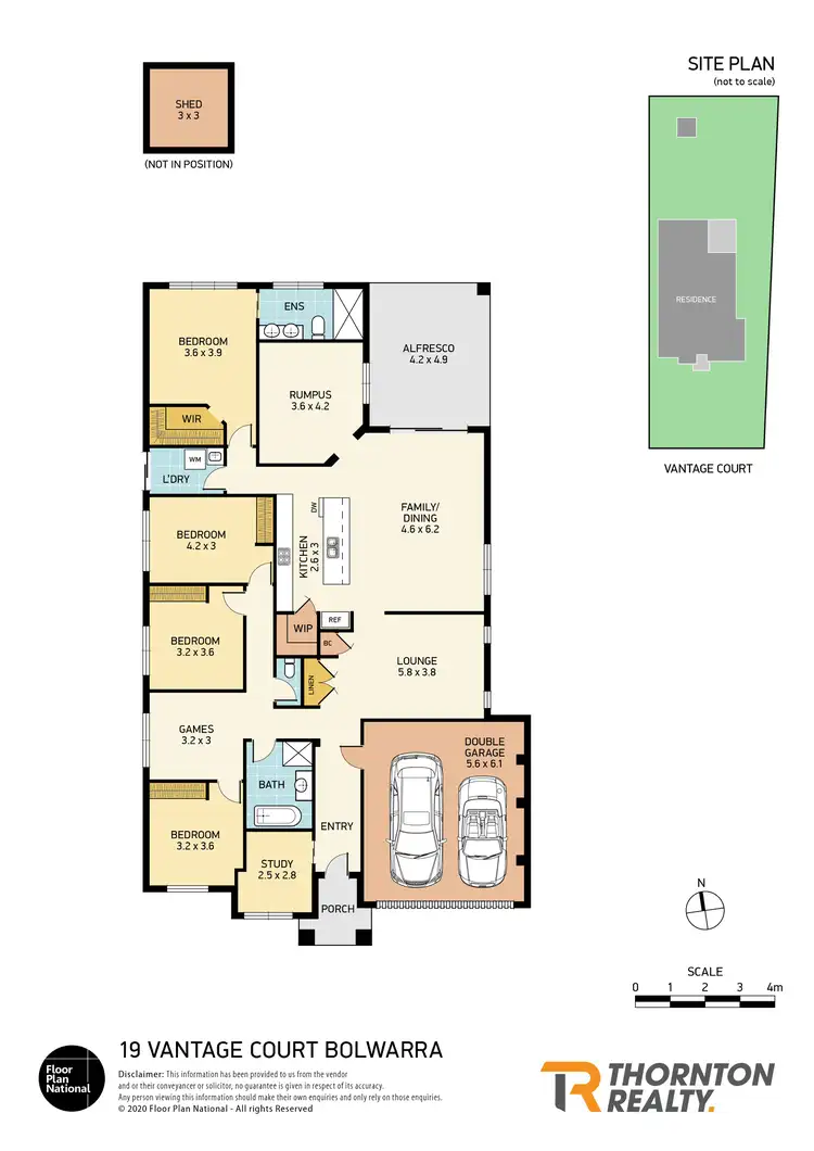 Floorplan of Homely house listing, 19 Vantage Court, Bolwarra NSW 2320