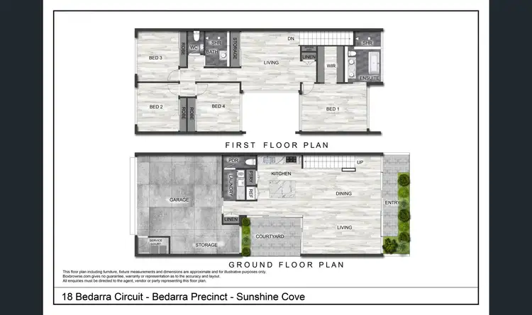 Floorplan of Homely house listing, 18 Bedarra Circuit, Maroochydore QLD 4558