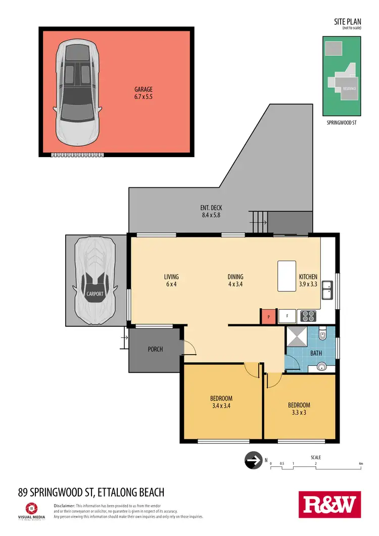 Floorplan of Homely house listing, 89 Springwood Street, Ettalong Beach NSW 2257